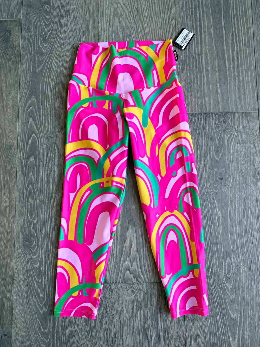 Exotica Bend Don't Break Performance High Waisted Capri Cropped Leggings
